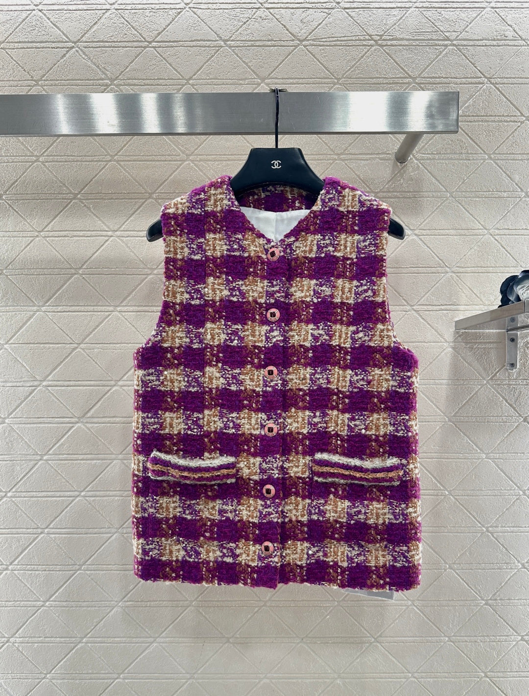 Woven Dress Vest