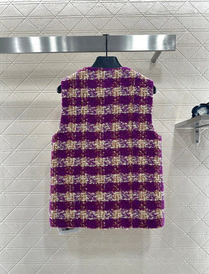 Woven Dress Vest
