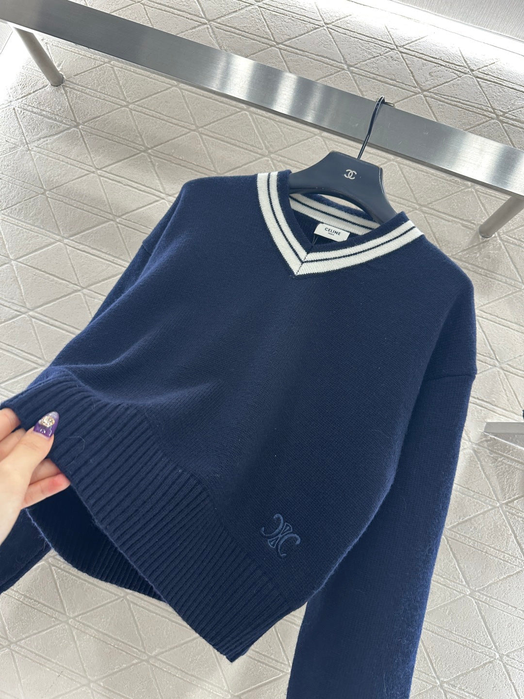 Short Knit Pullover Sweater
