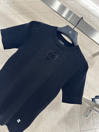 Knitted Short-Sleeve T-Shirt