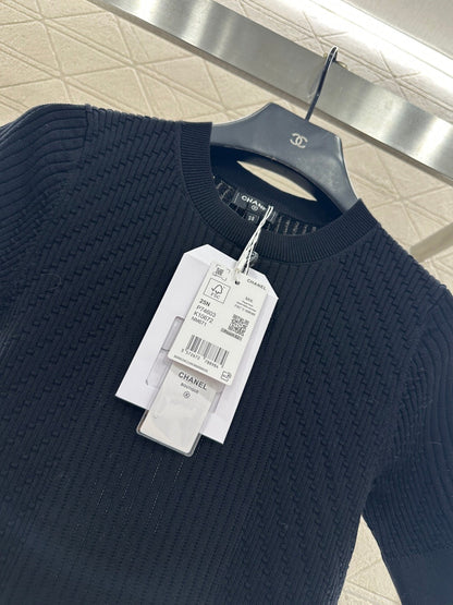 Knitted Short-Sleeve T-Shirt