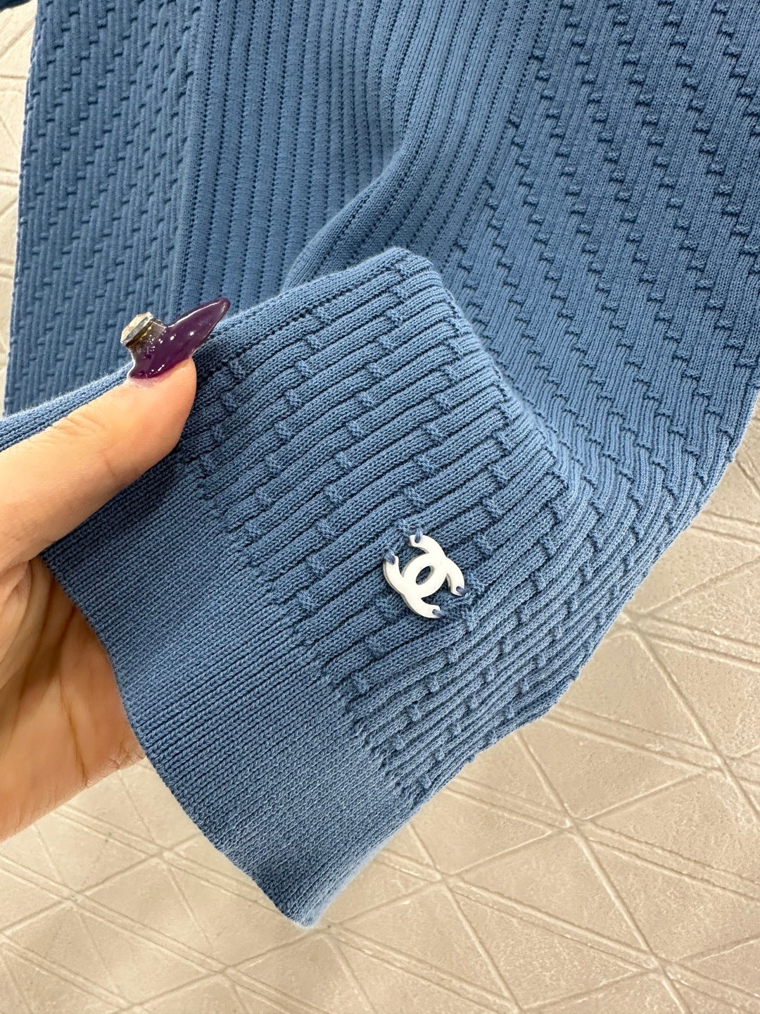 Knitted Short-Sleeve T-Shirt