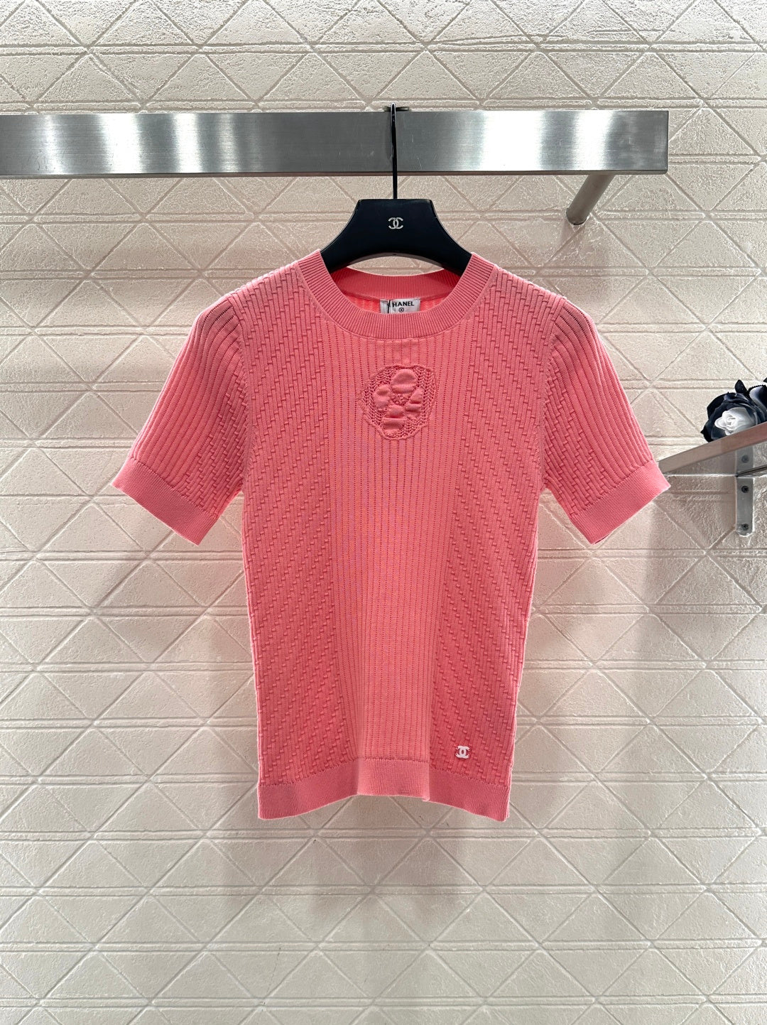Knitted Short-Sleeve T-Shirt