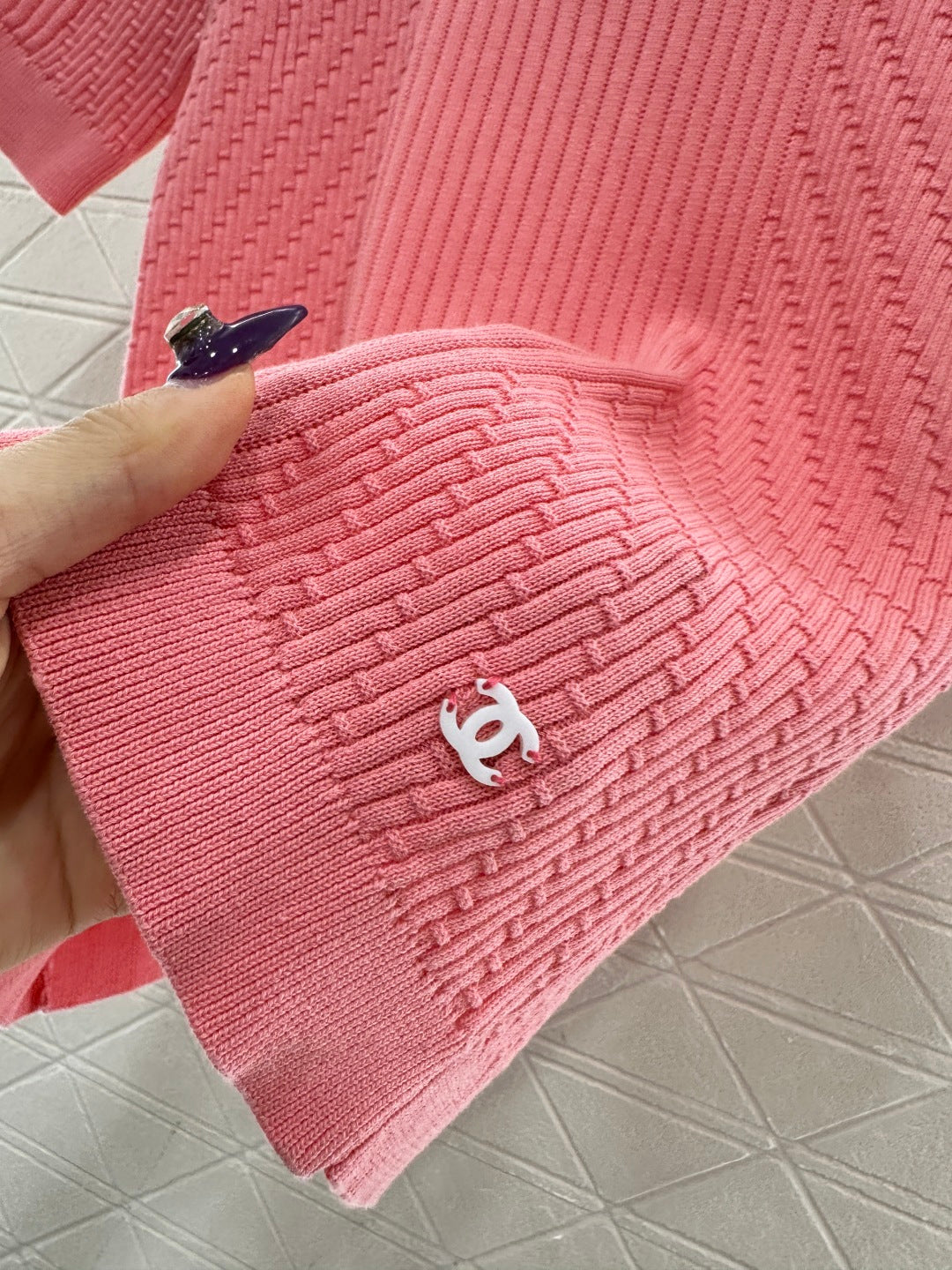 Knitted Short-Sleeve T-Shirt