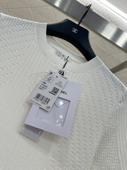 Knitted Short-Sleeve T-Shirt