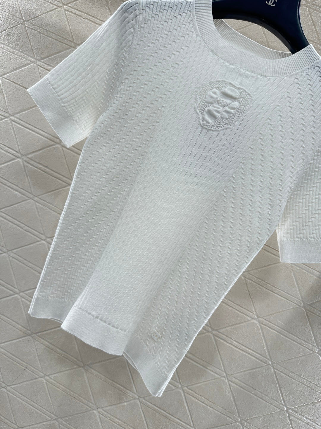 Knitted Short-Sleeve T-Shirt