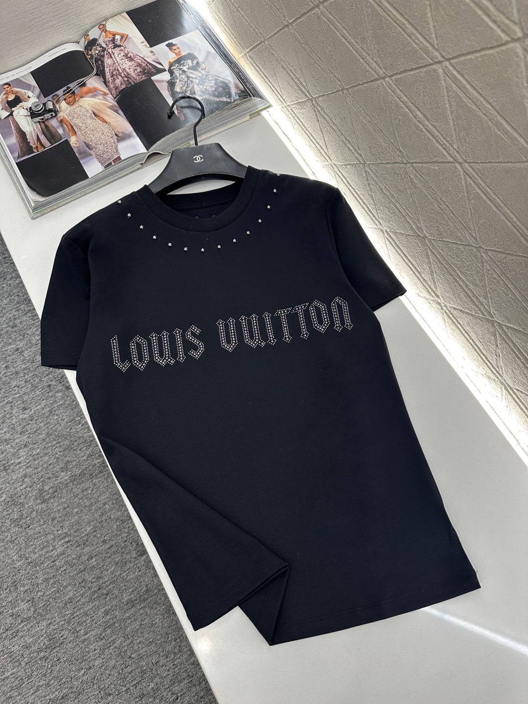 Rhinestone Studded T-Shirt