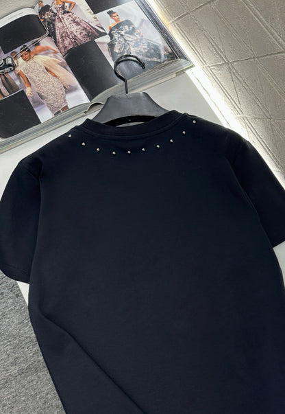 Rhinestone Studded T-Shirt