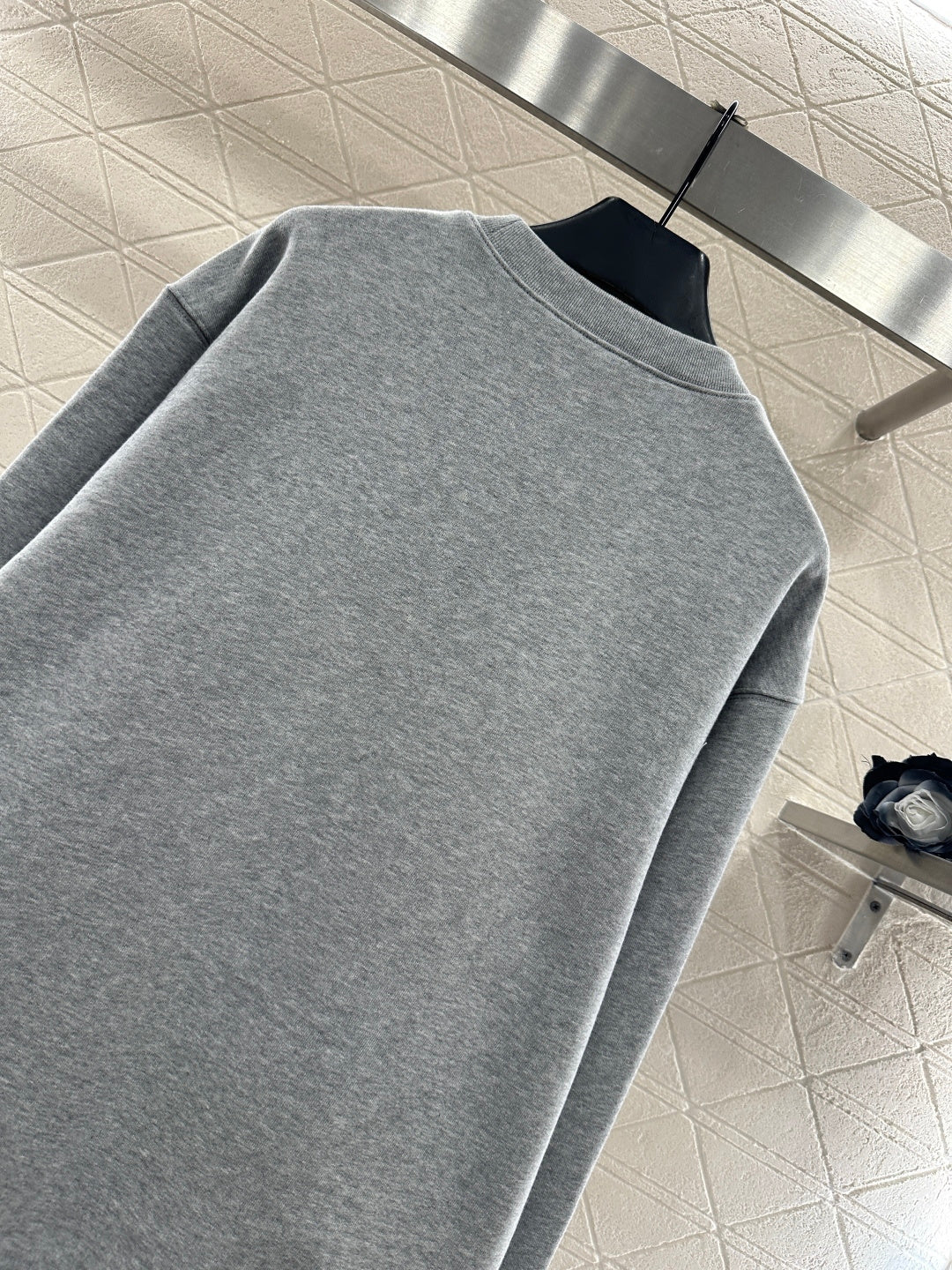 Embroidered Letter Logo Sweatshirt