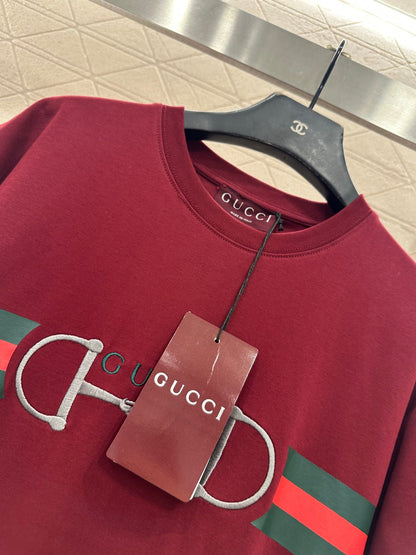 Embroidered Letter T-shirt