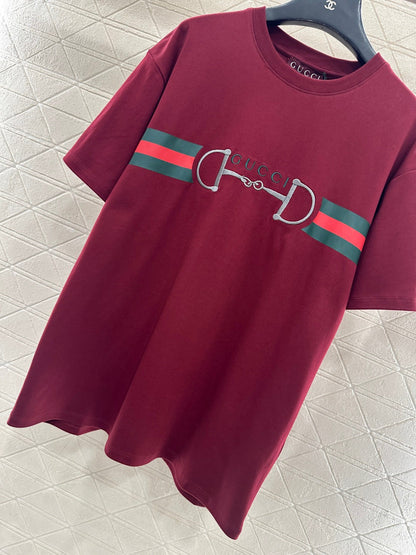 Embroidered Letter T-shirt