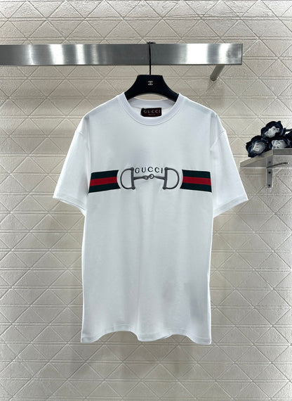 Embroidered Letter T-shirt