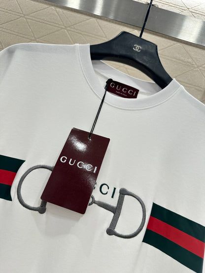 Embroidered Letter T-shirt