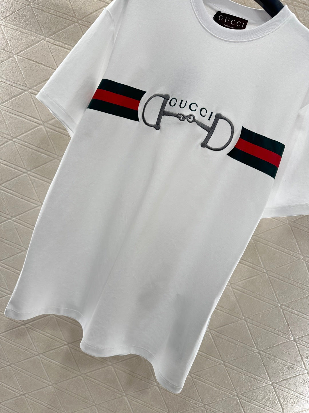 Embroidered Letter T-shirt