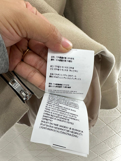 Hooded Belted Mid-Length Coat