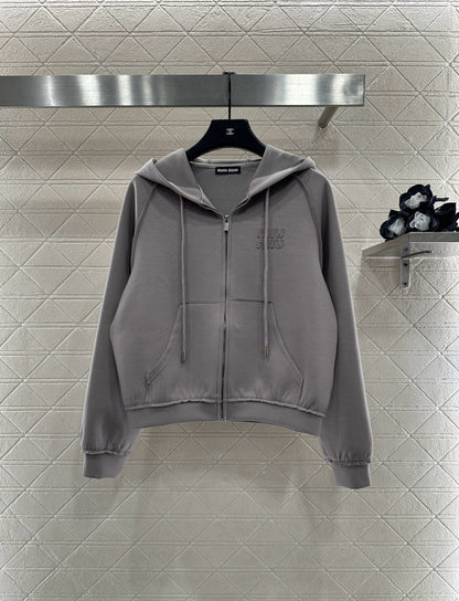 Hooded Zip-Up Set