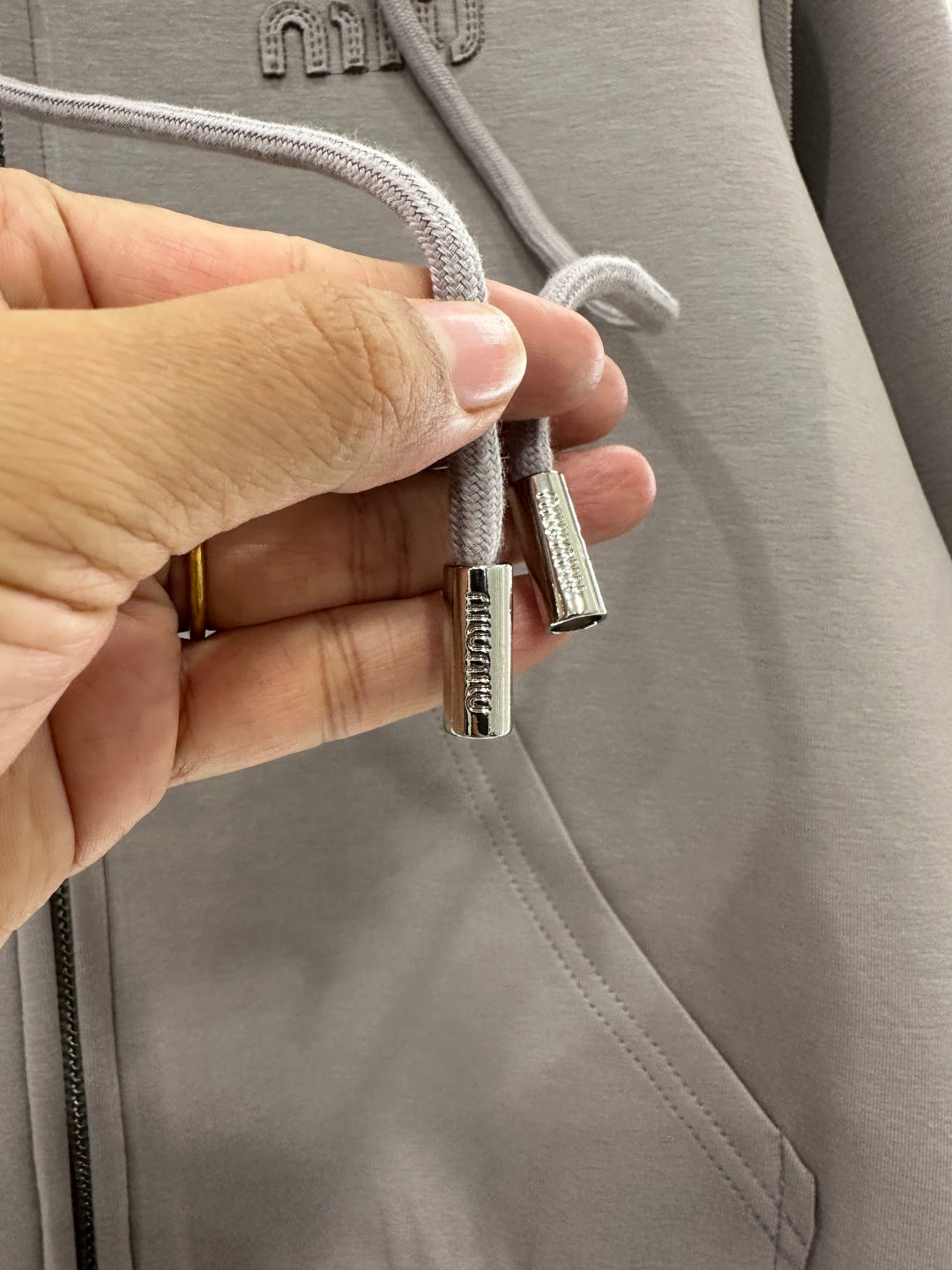 Hooded Zip-Up Set