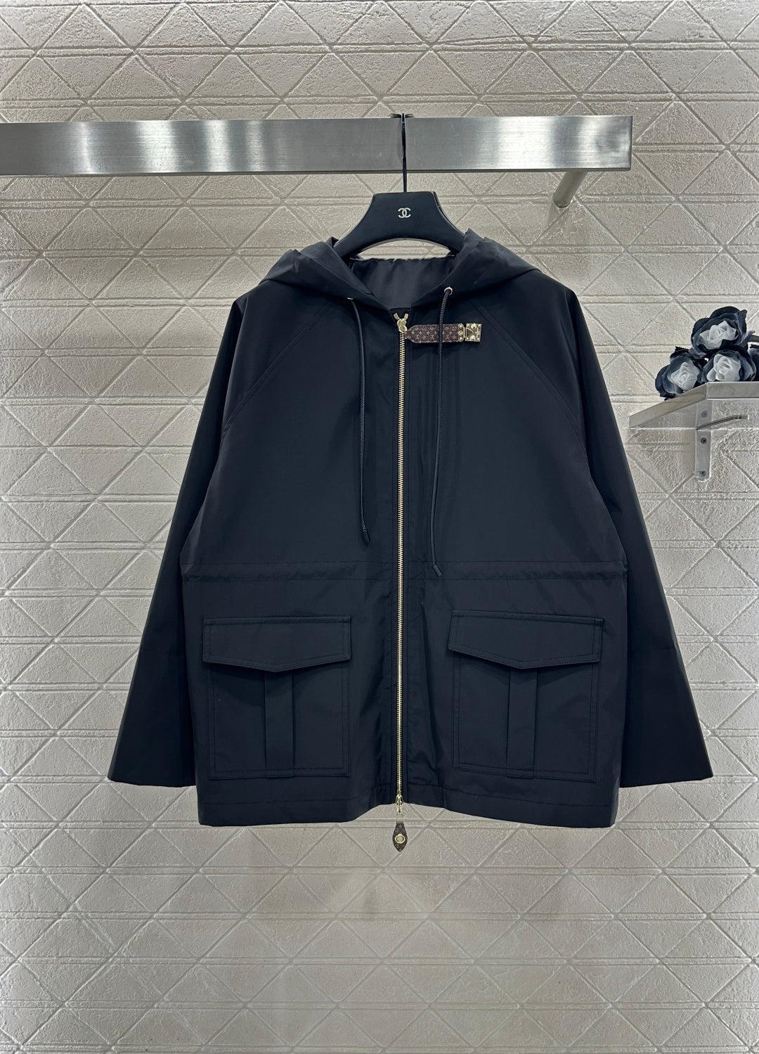 Hooded Windbreaker Jacket