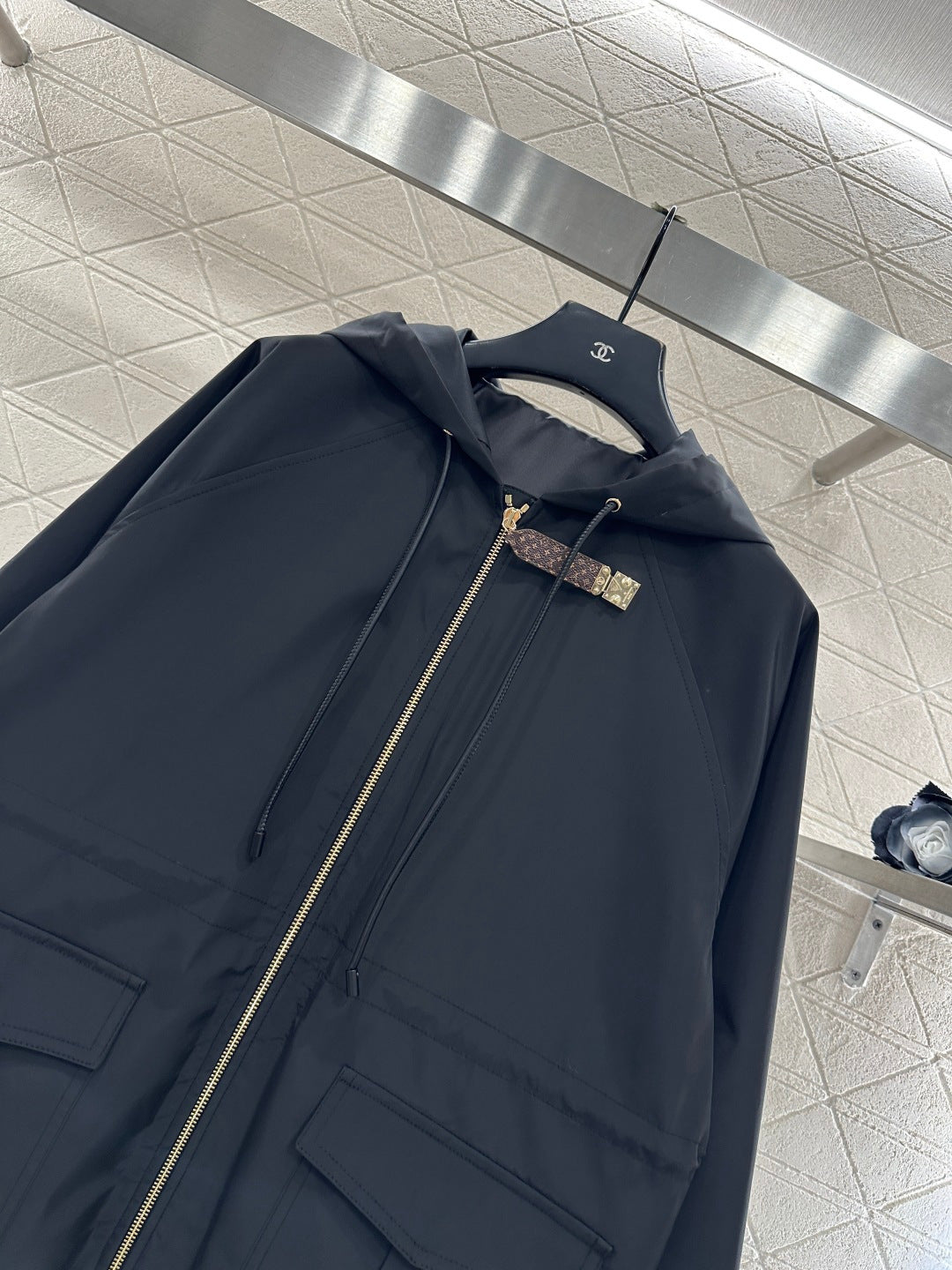 Hooded Windbreaker Jacket