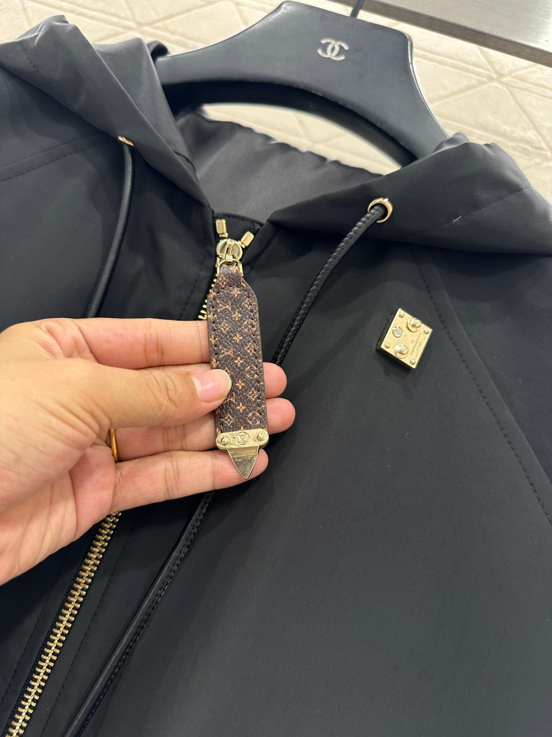 Hooded Windbreaker Jacket