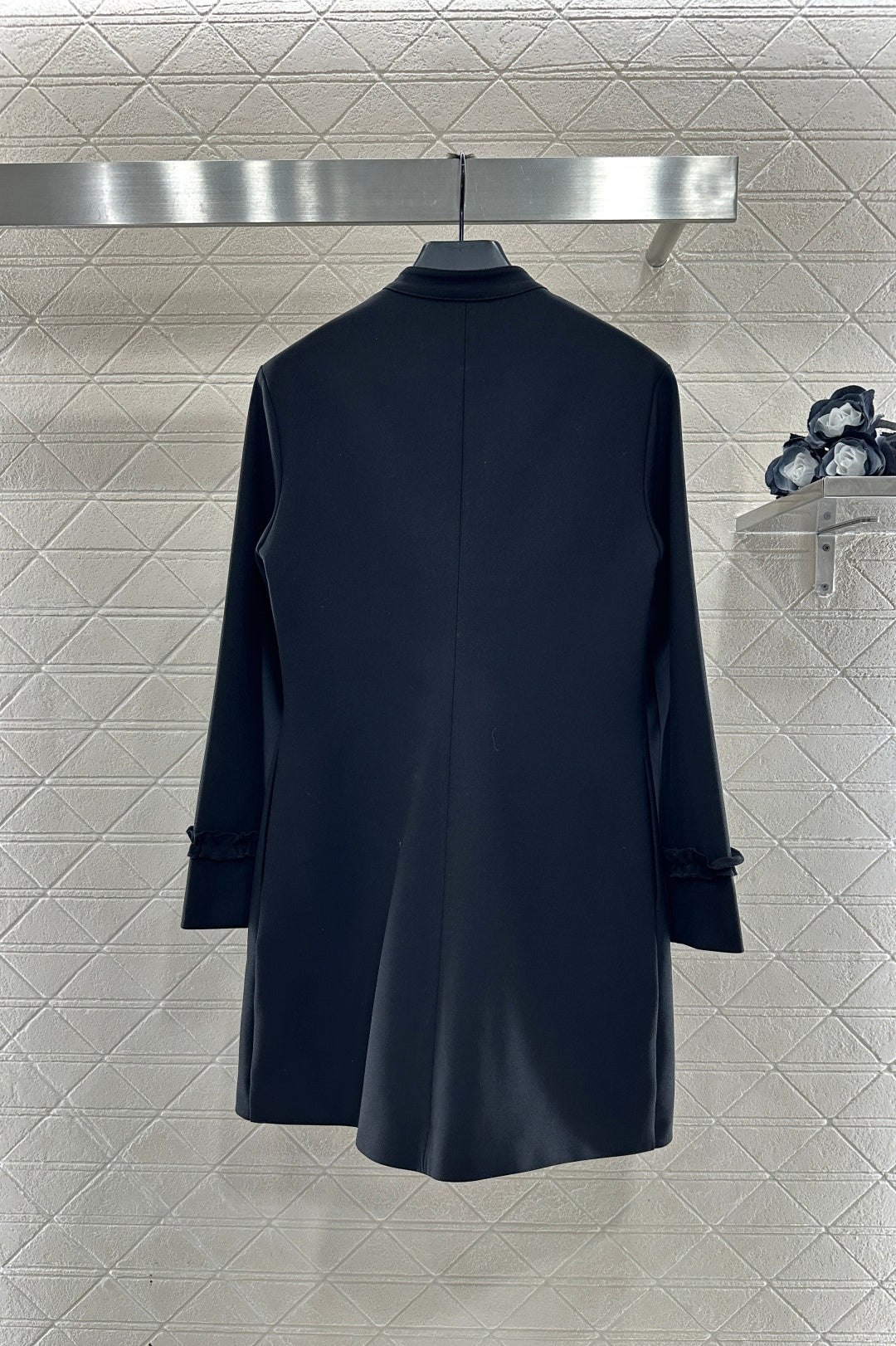 Stand Collar Lace Dress