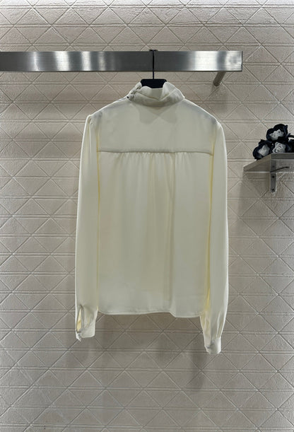 Scarf-Style Elegant Shirt