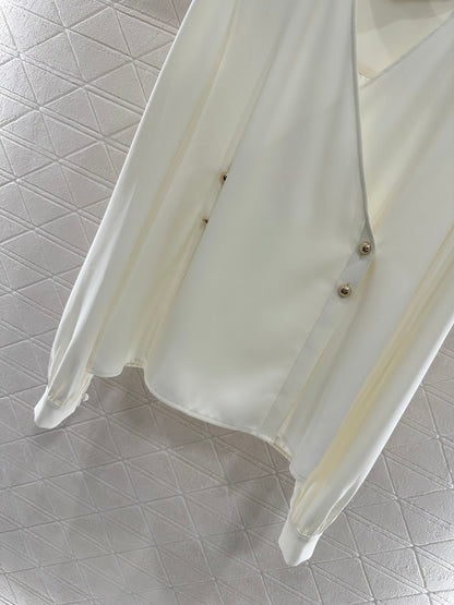 Scarf-Style Elegant Shirt