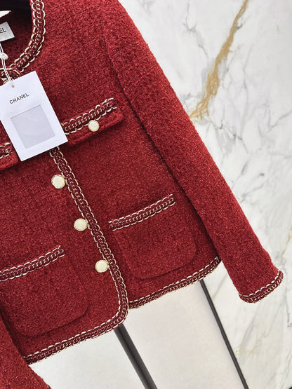 Four-pocket woven jacket