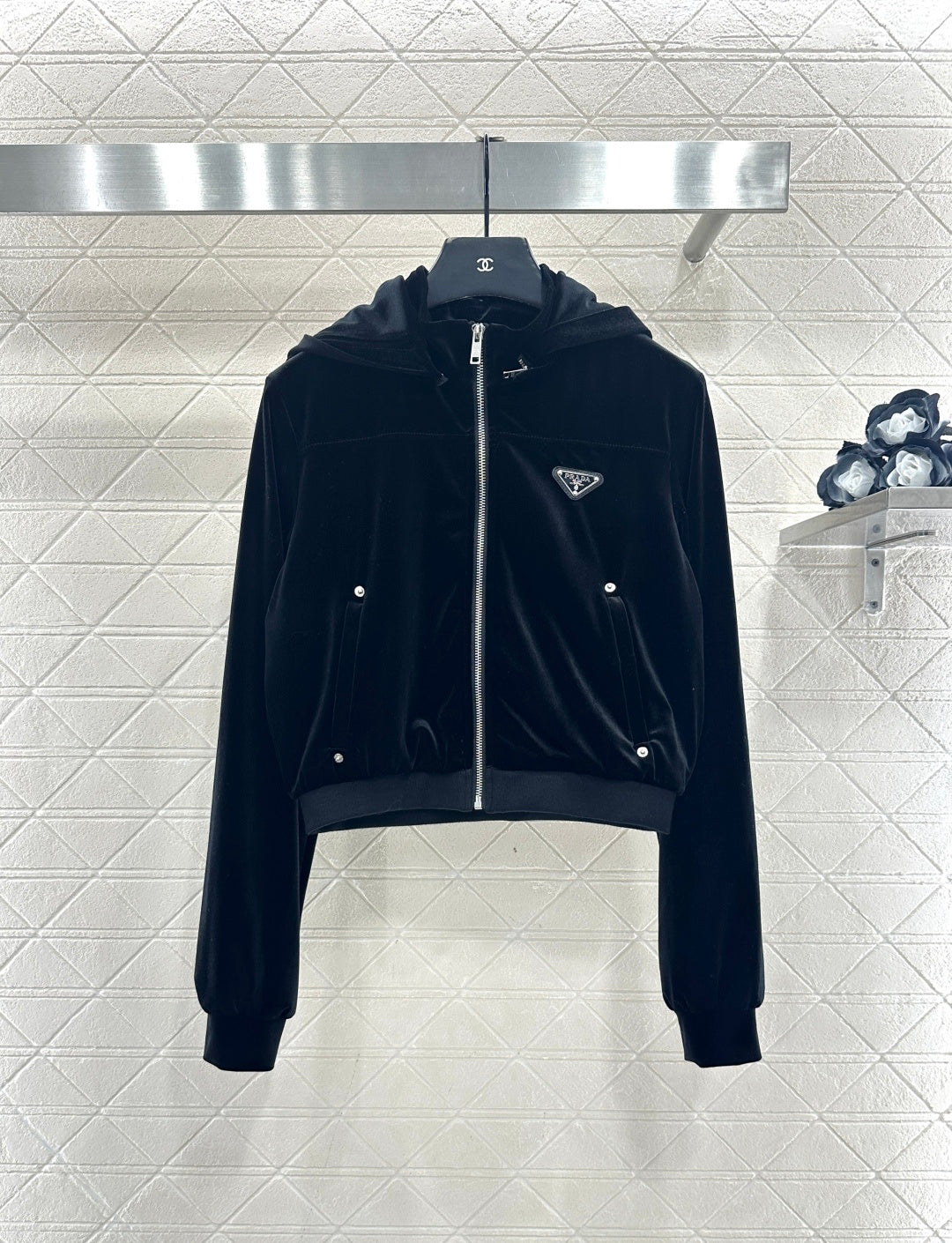 Detachable Hooded Velvet Suit