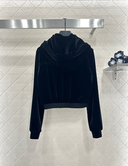 Detachable Hooded Velvet Suit