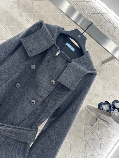 Cape-style Short Coat