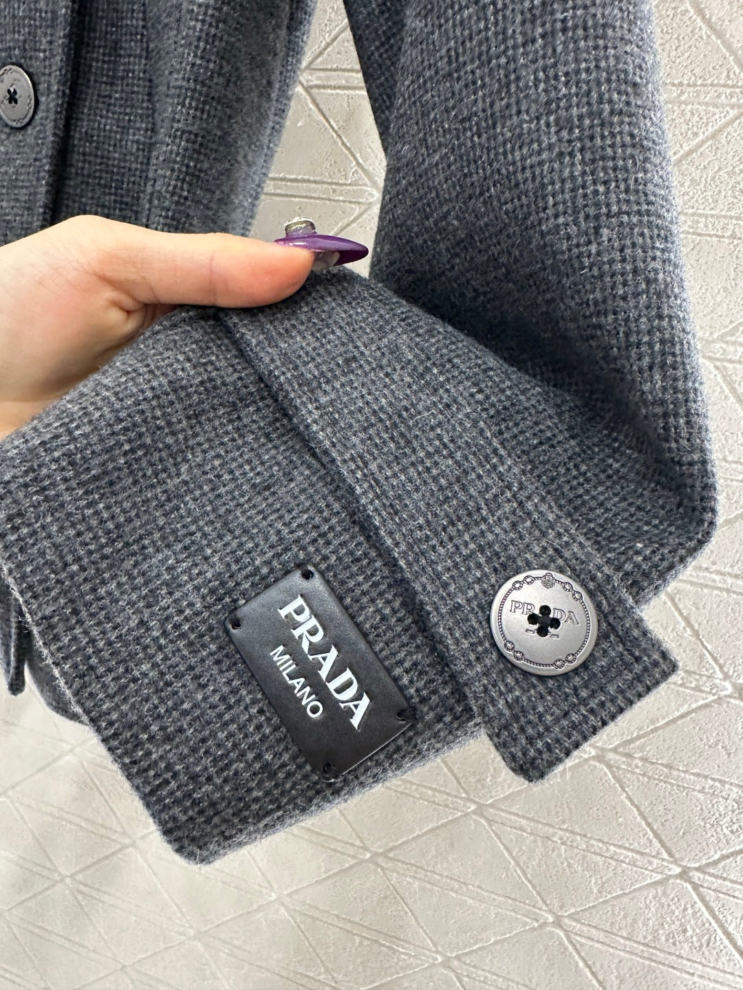 Cape-style Short Coat