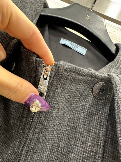 Cape-style Short Coat