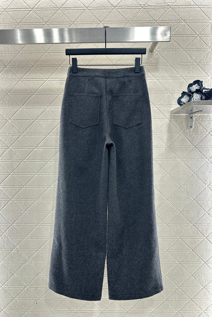 Crew neck blazer suit