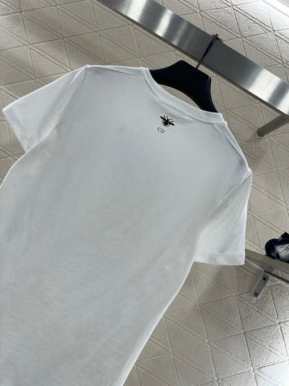 Beaded Print Logo T-Shirt