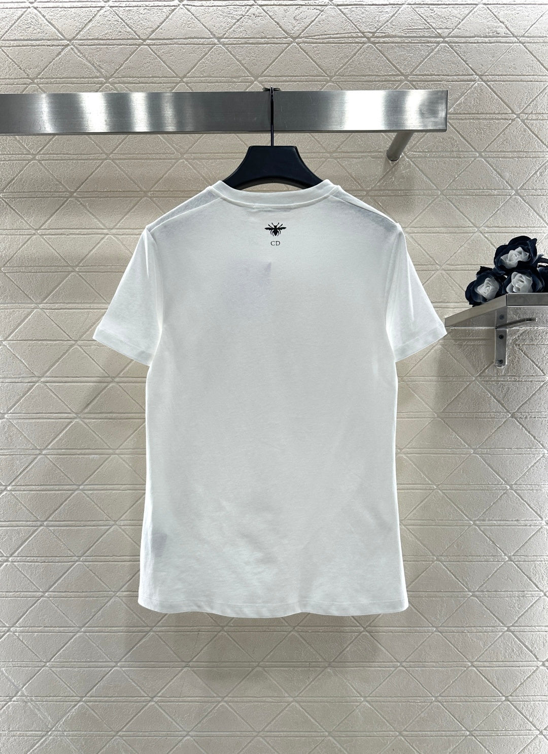 Beaded Print Logo T-Shirt
