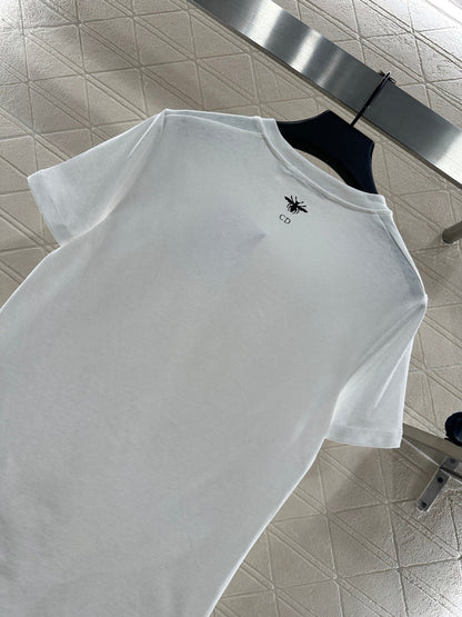 Beaded Print Logo T-Shirt