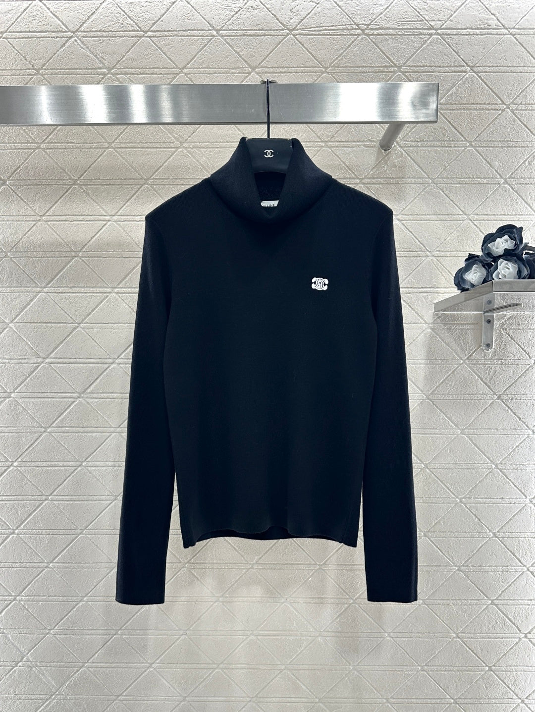 Logo Wool Base Layer Top