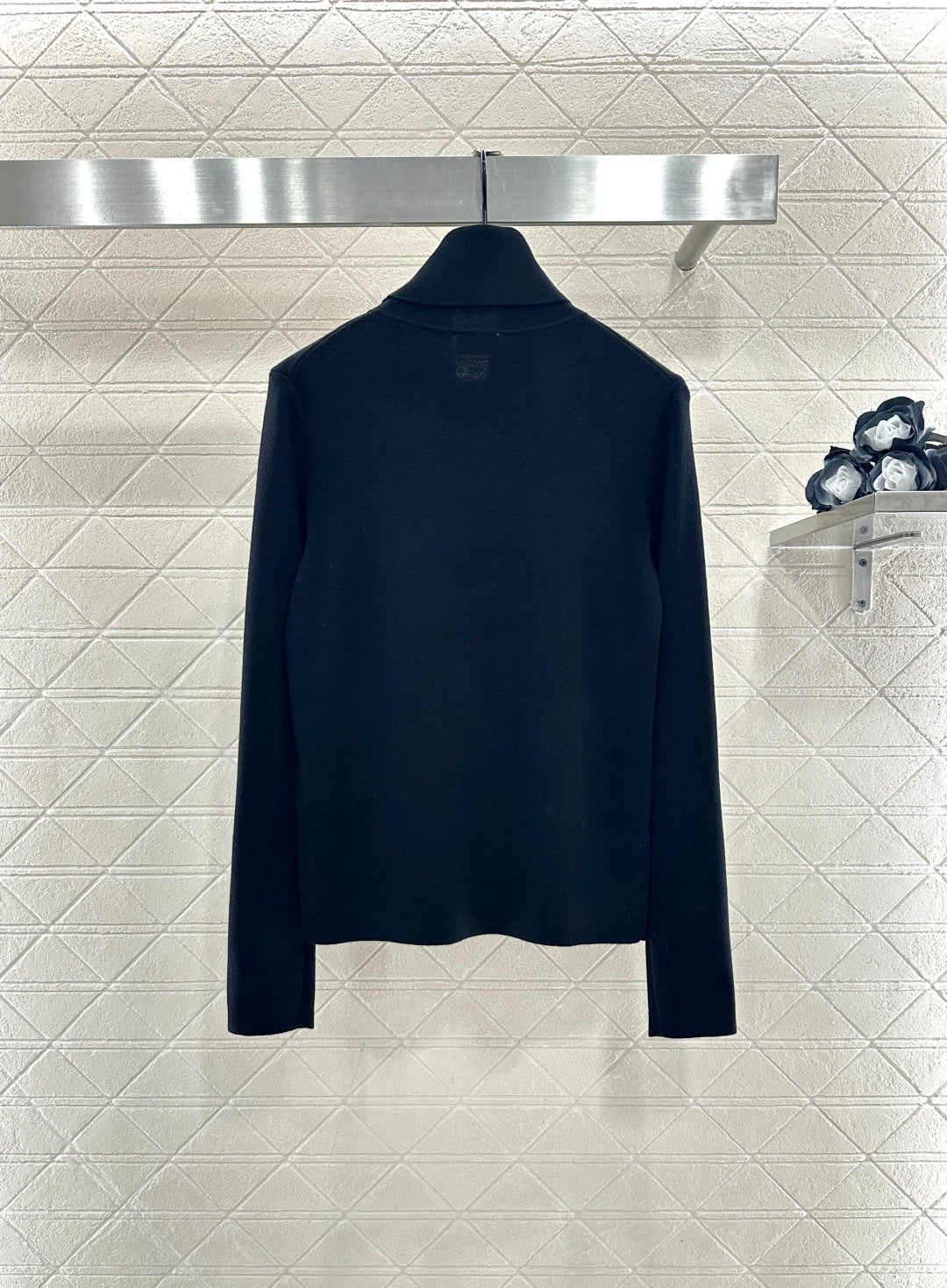 Logo Wool Base Layer Top