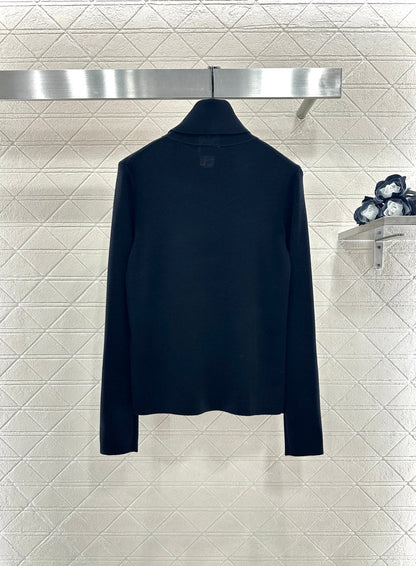 Logo Wool Base Layer Top