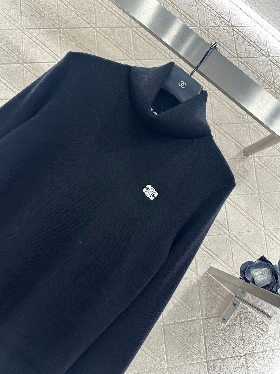 Logo Wool Base Layer Top
