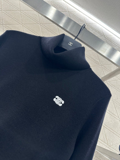 Logo Wool Base Layer Top