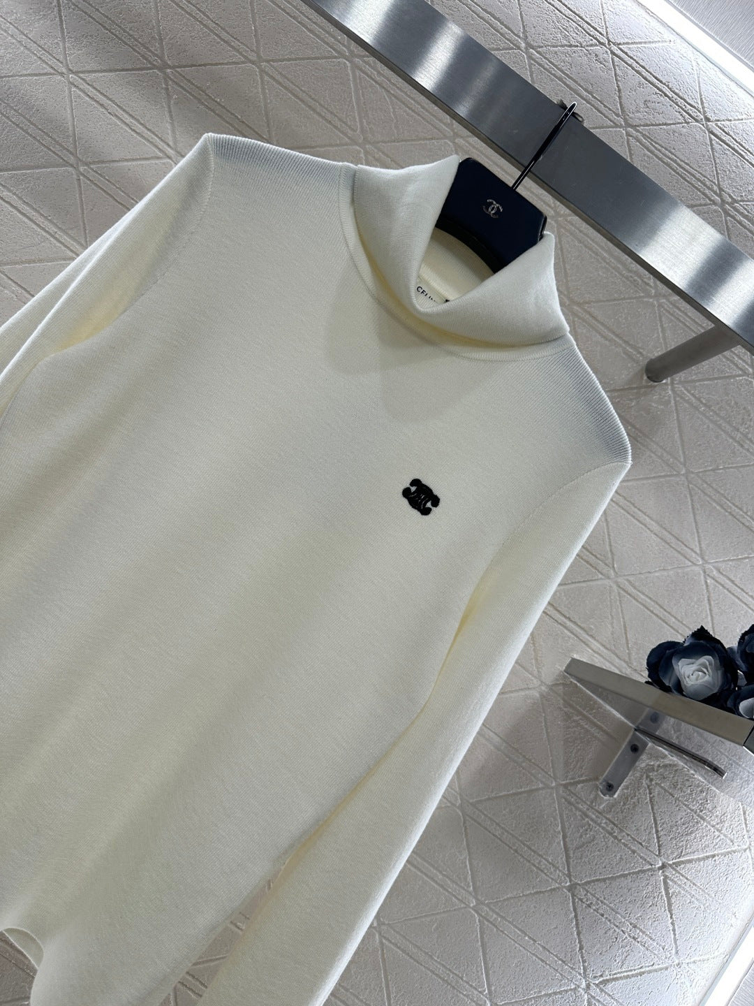 Logo Wool Base Layer Top