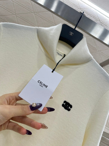 Logo Wool Base Layer Top
