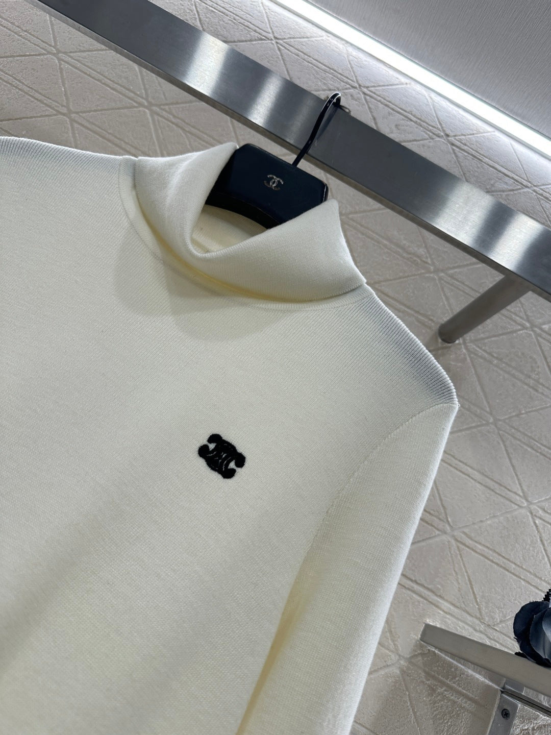 Logo Wool Base Layer Top