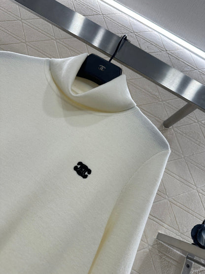 Logo Wool Base Layer Top