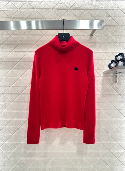 Logo Wool Base Layer Top