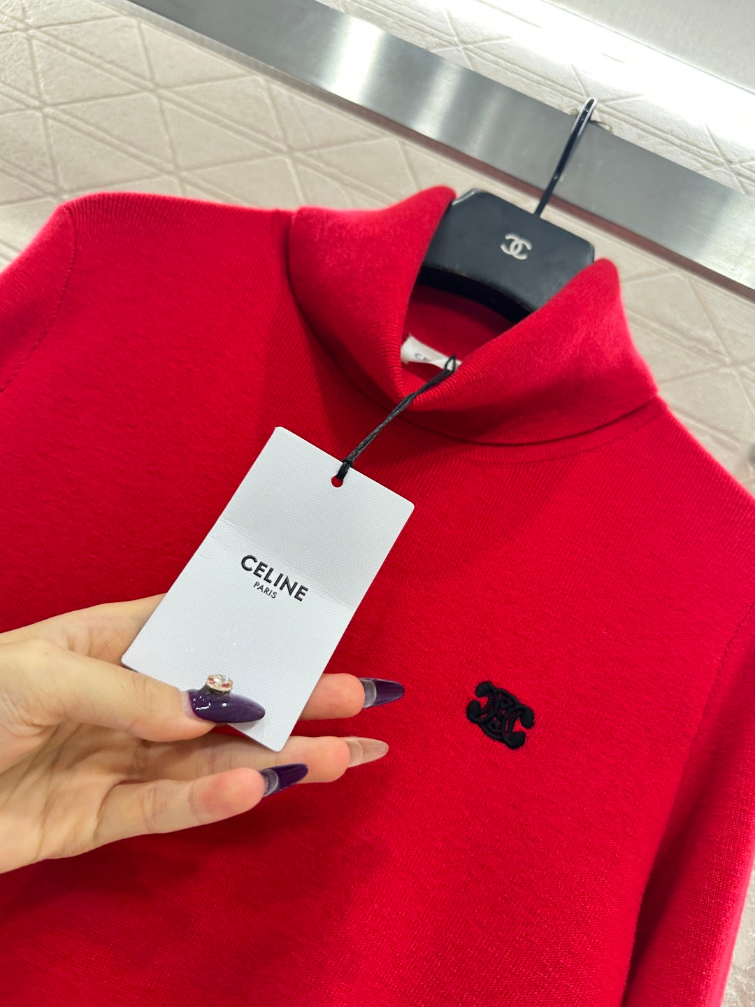 Logo Wool Base Layer Top