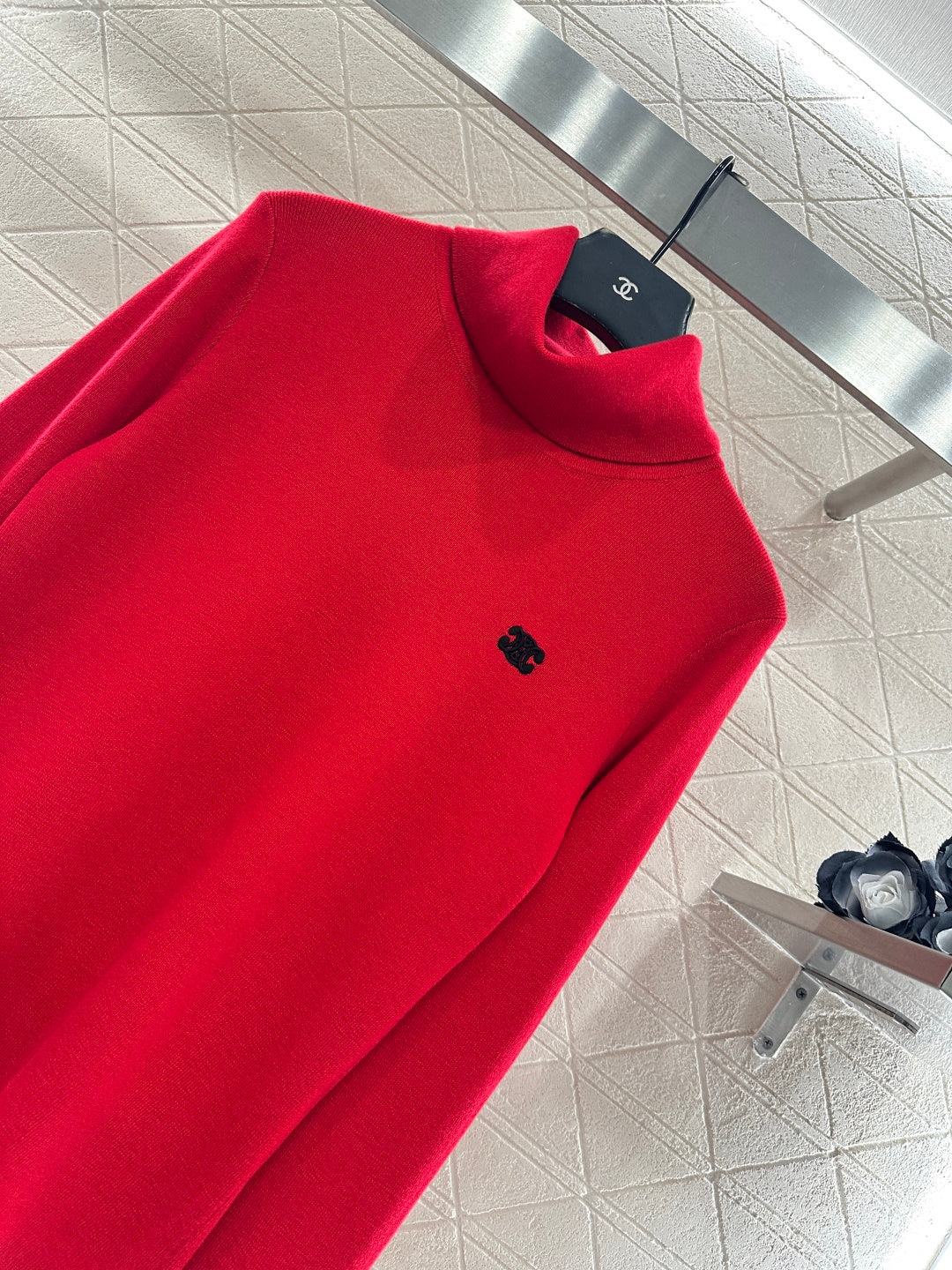 Logo Wool Base Layer Top