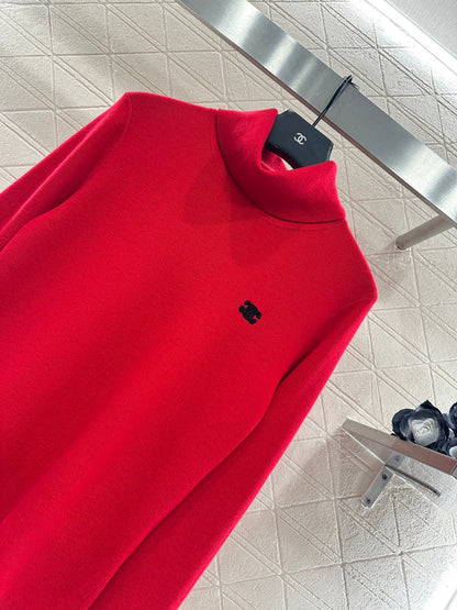 Logo Wool Base Layer Top